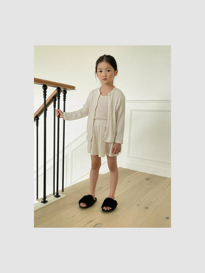 Ellis Ribbed Skirt | Cream