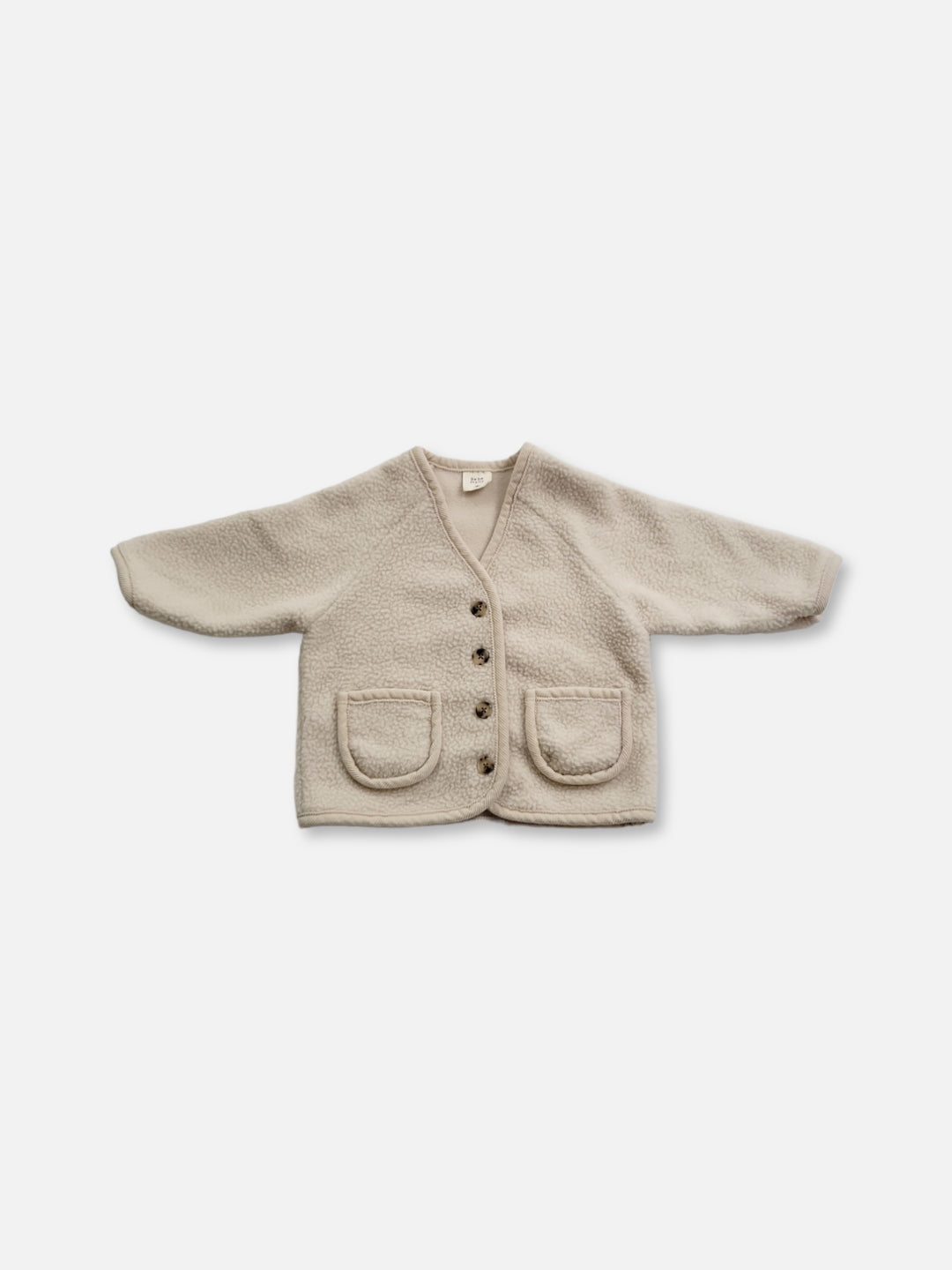 Teddy Cardigan | Cream