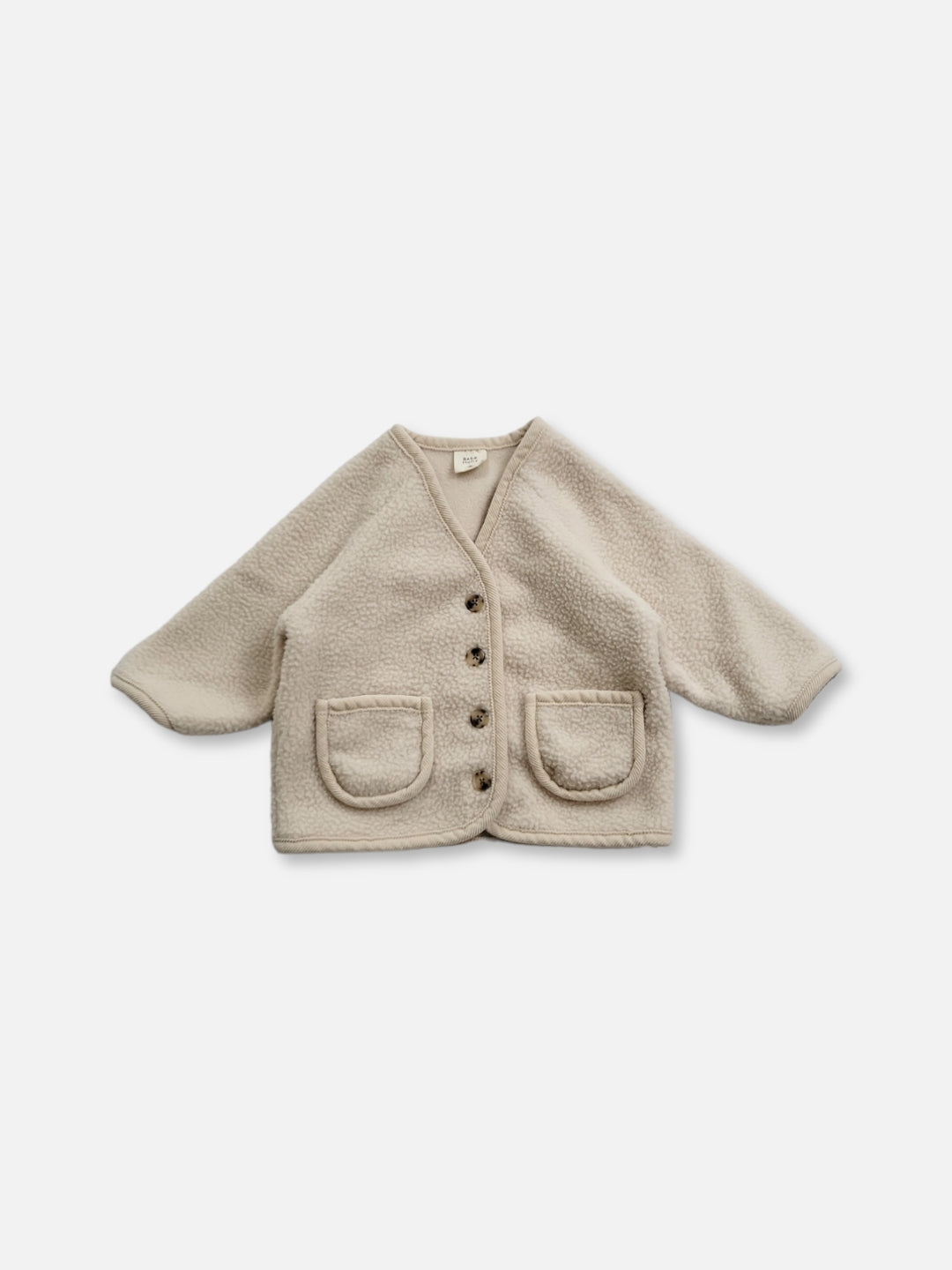 Teddy Cardigan | Cream