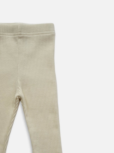 Gender Neutral Baby | Bebe leggings │ Cream