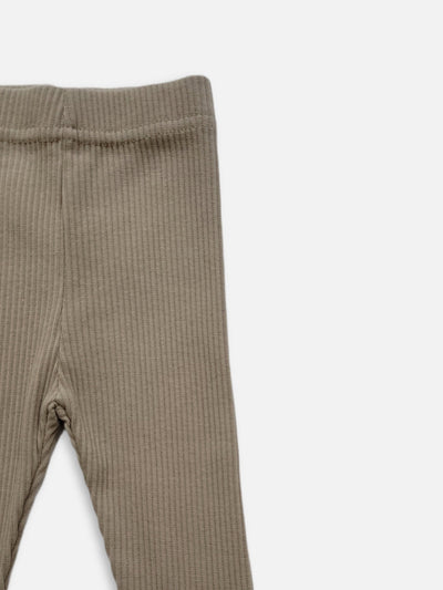 Gender Neutral Baby | Bebe leggings │ Mocha
