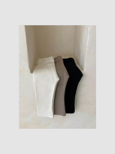 Gender Neutral Baby | Bebe leggings │ Mocha