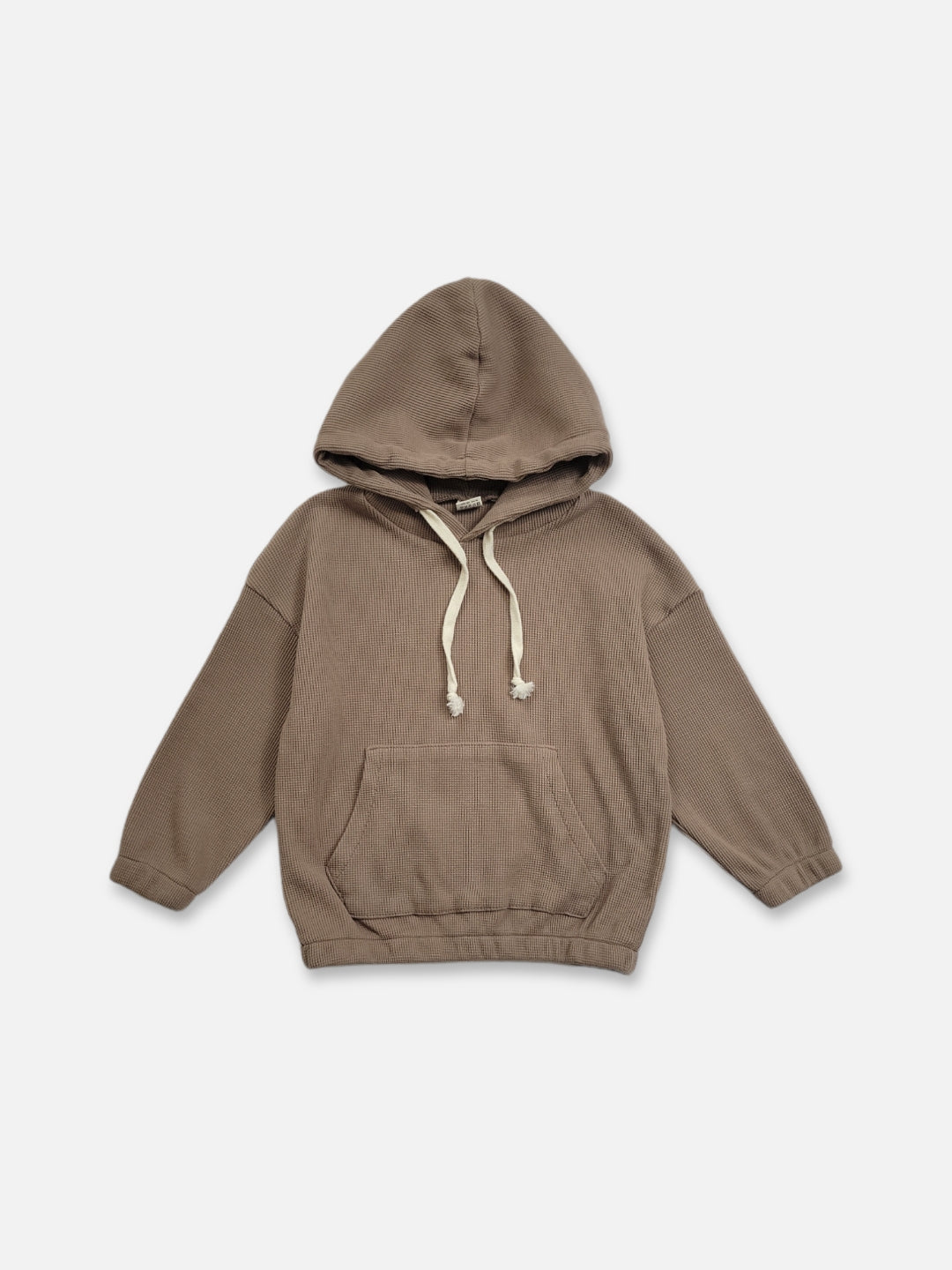 Waffle Hoodie  |  Mocha