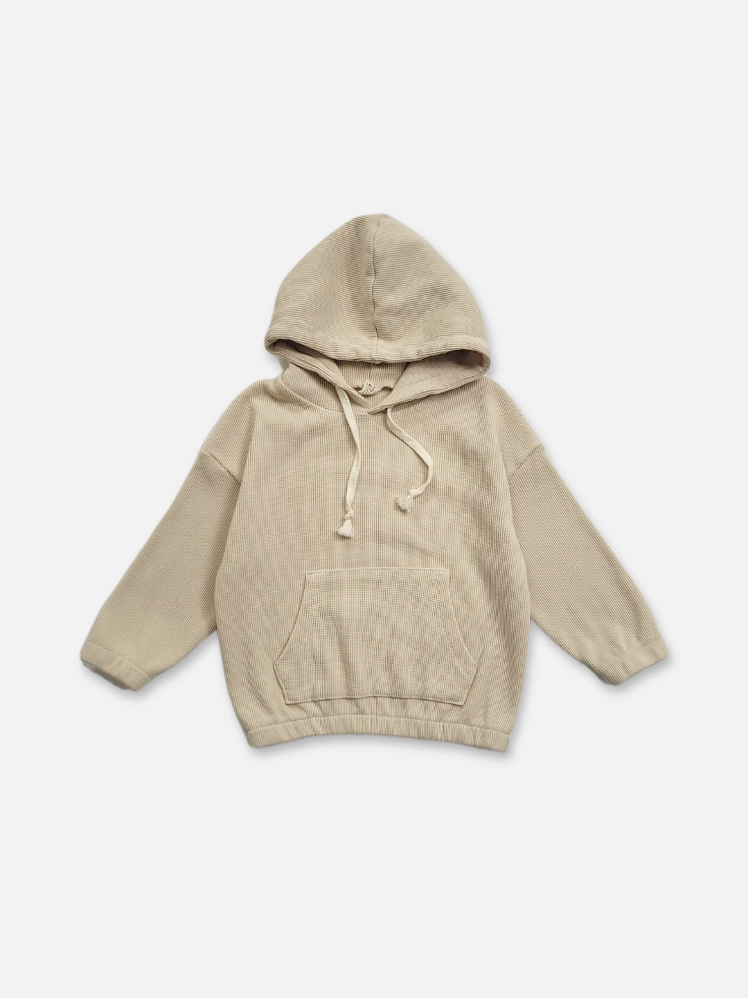 Waffle Hoodie  |  Sand