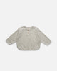 Stripe 2 Button Shirt  |  Stripe on Cream