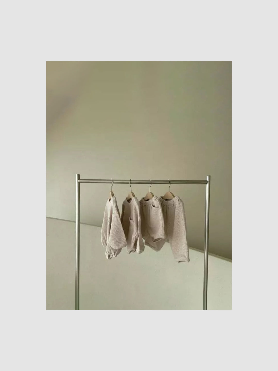 Gender Neutral Kids Billie Waffle Set | Oatmeal