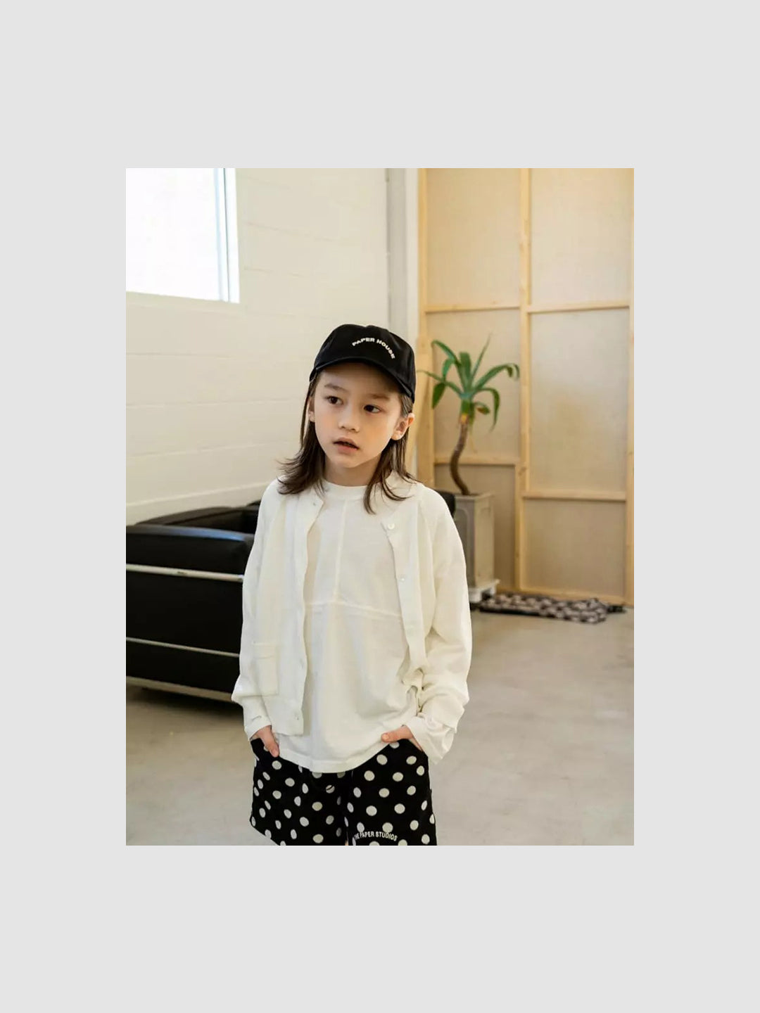 Paper House Cap │ Black