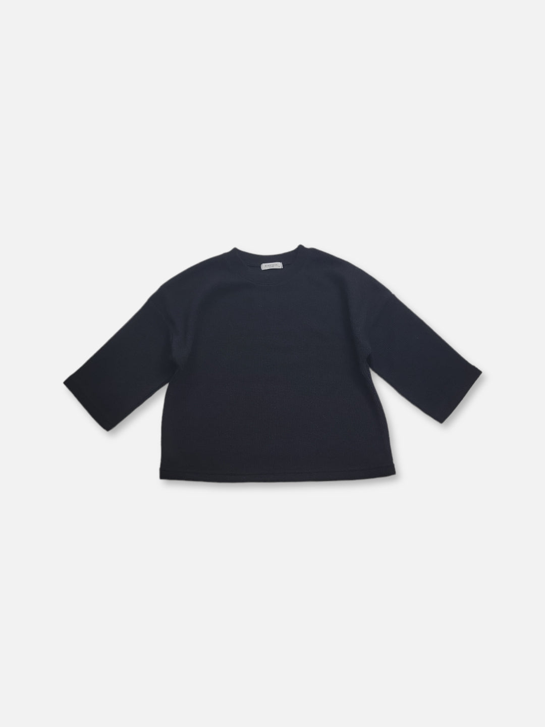 Cozy Knitwear Top black