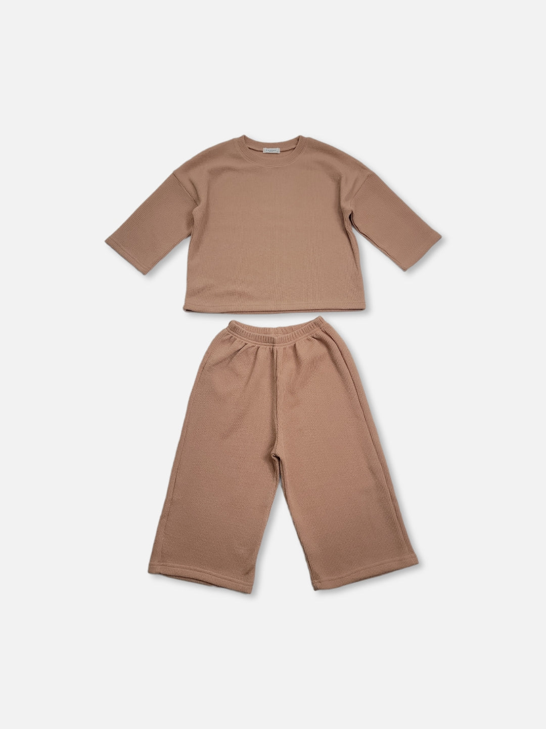 Cozy Knitwear Set | pale pink