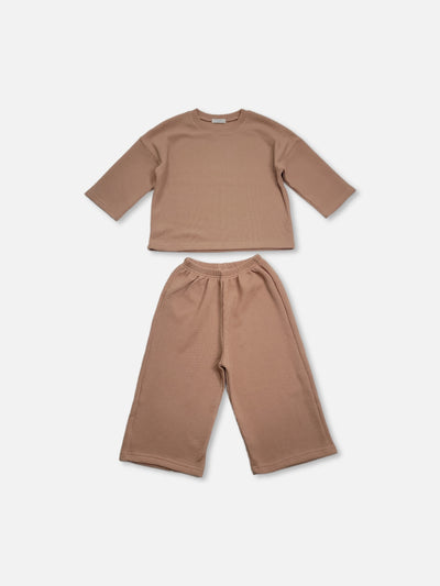 Cozy Knitwear Set | pale pink