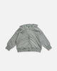 Pastel Zip Up Hoodie  |  Pale Mint