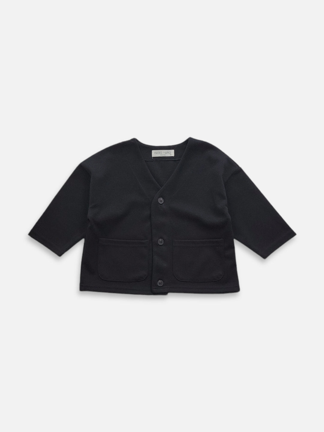 Gender Neutral Kids Clothing | Bonito cardigan │ Black