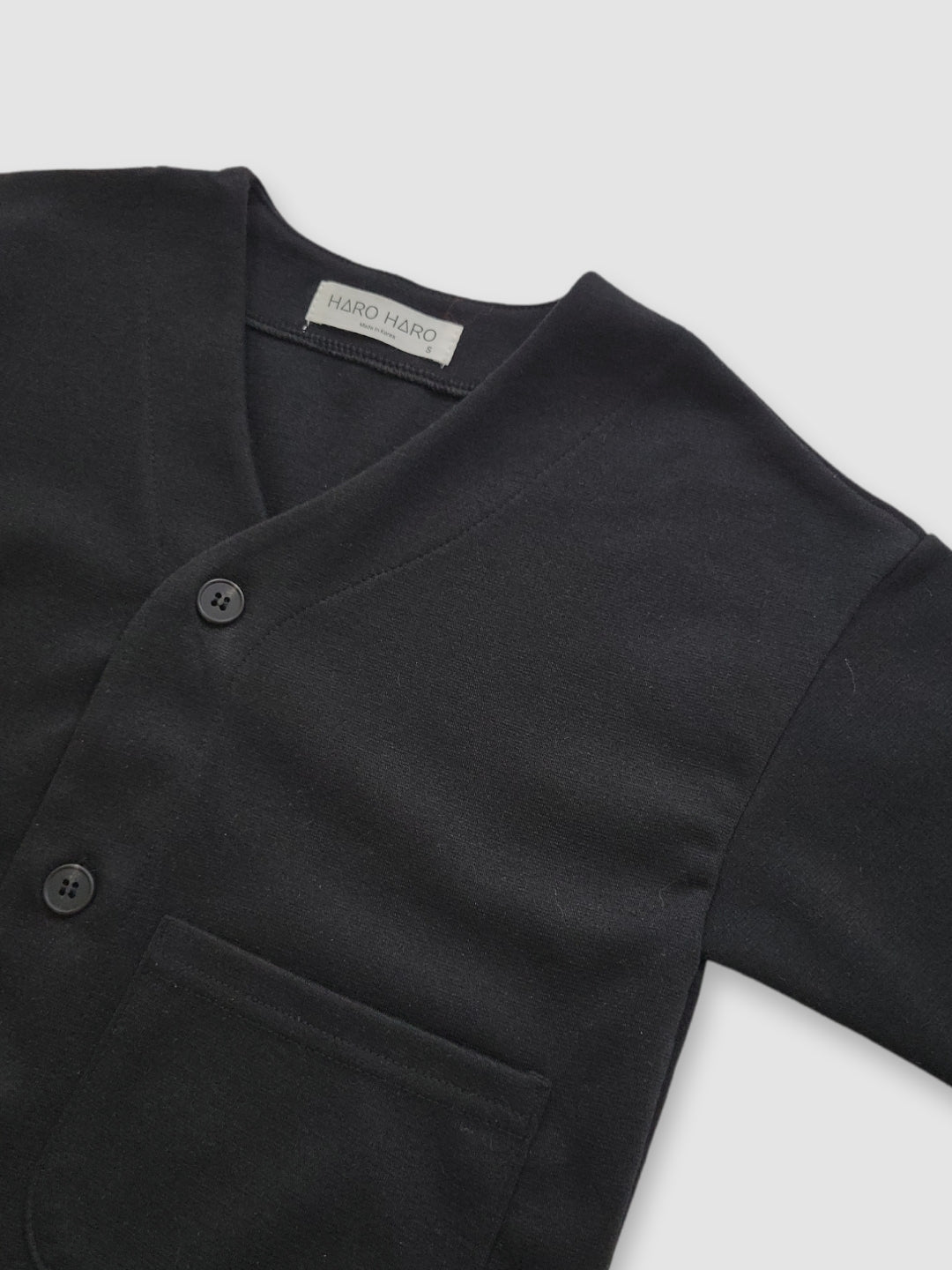 Gender Neutral Kids Clothing | Bonito cardigan │ Black