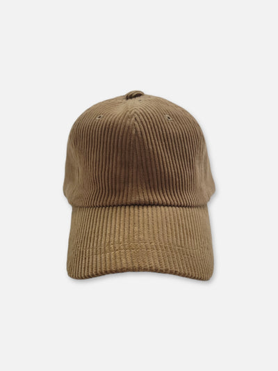 Corduroy Ball Cap | Camel