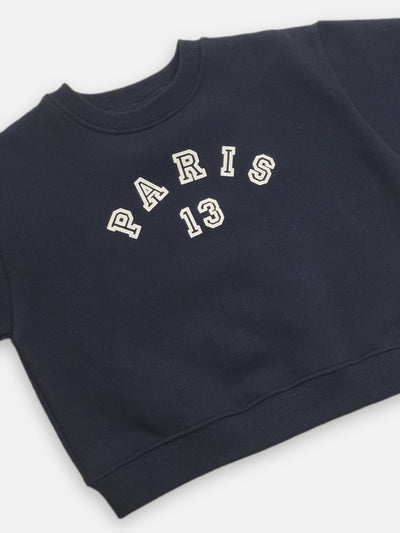 Paris Sweatshirt | Navy Blue