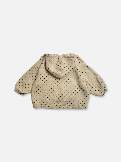 Maddie cotton anorak | polka dot