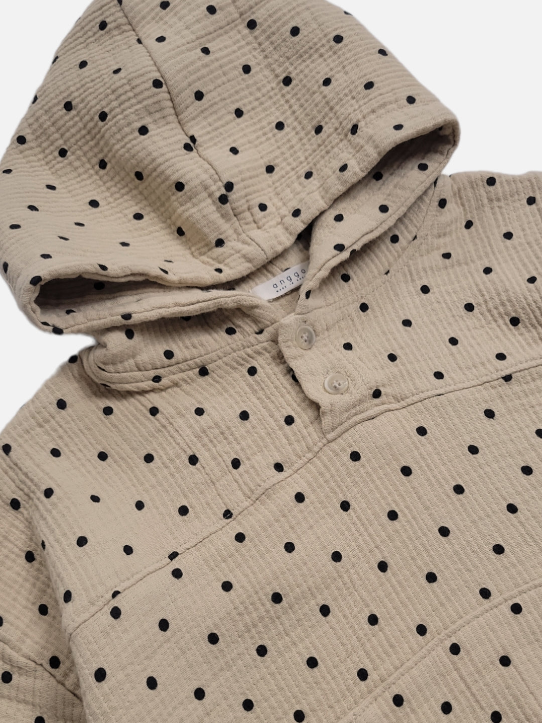 Maddie cotton anorak | polka dot