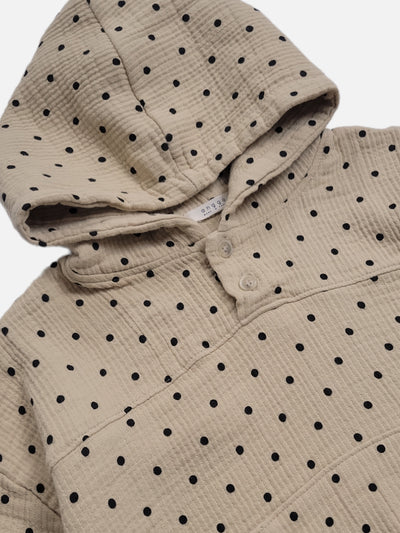 Maddie cotton anorak | polka dot