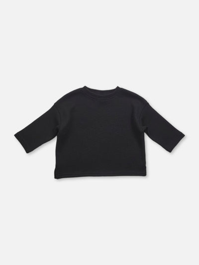 black sleeve shortie set
