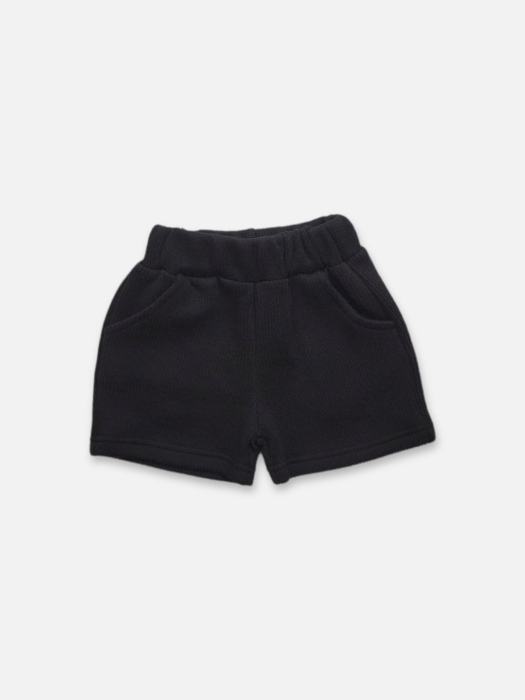 black sleeve shortie set