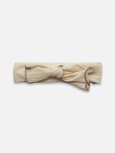 Crepe Knot Headband │ Cream