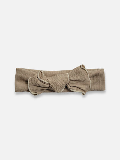 Crepe Knot Headband │ Oatmeal