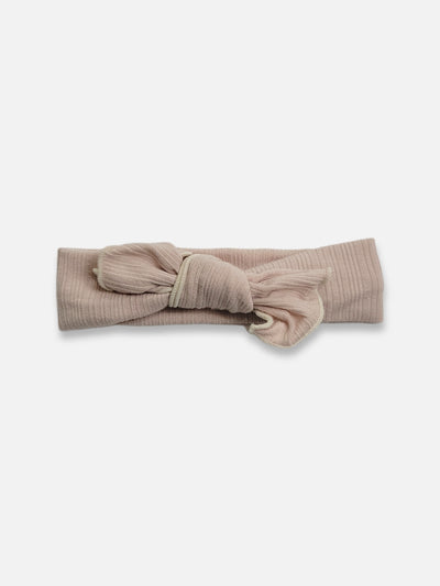 Crepe Knot Headband │ Pale Pink
