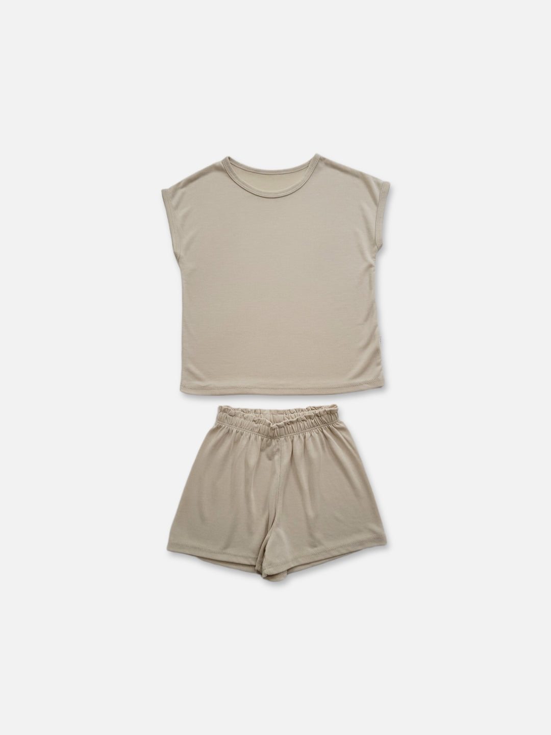 Soft & Plush Shortie Set  |  Cream