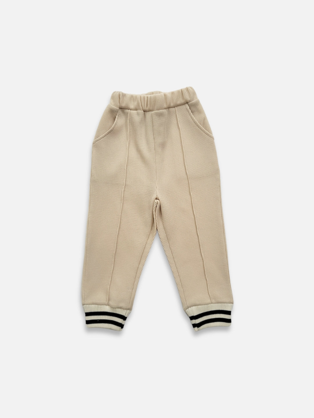 Waffle Stripe Pants  |  Sand