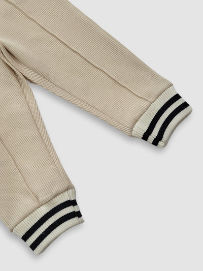 Waffle Stripe Pants  |  Sand