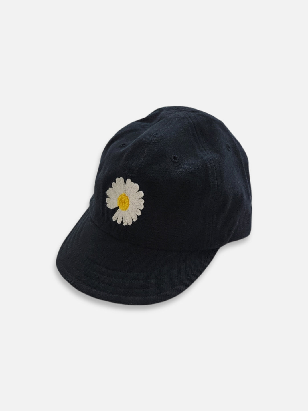 Daisy Narrow Brim Cap  |  Black