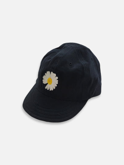 Daisy Narrow Brim Cap  |  Black