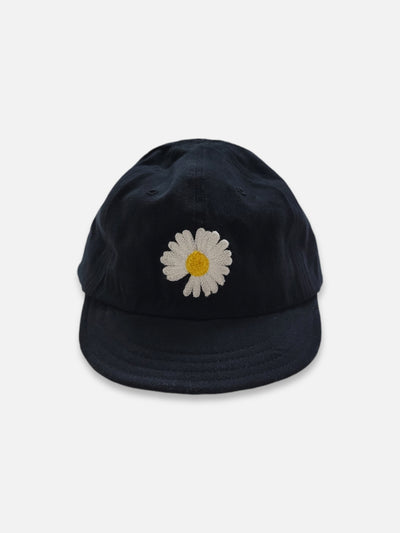 Daisy Narrow Brim Cap  |  Black