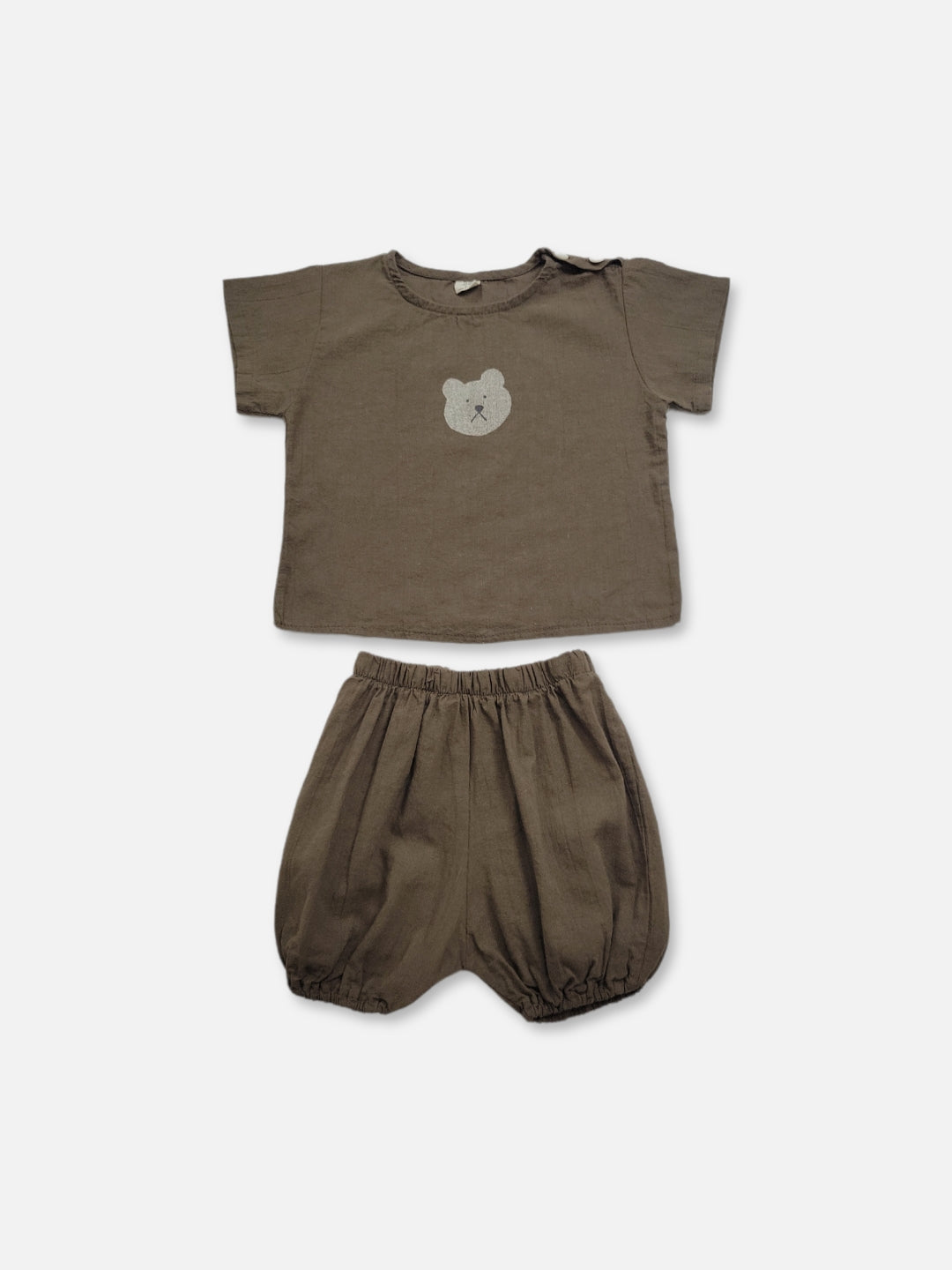 Teddy bloomer set │ Brown