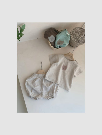 Teddy bloomer set │ Oatmeal