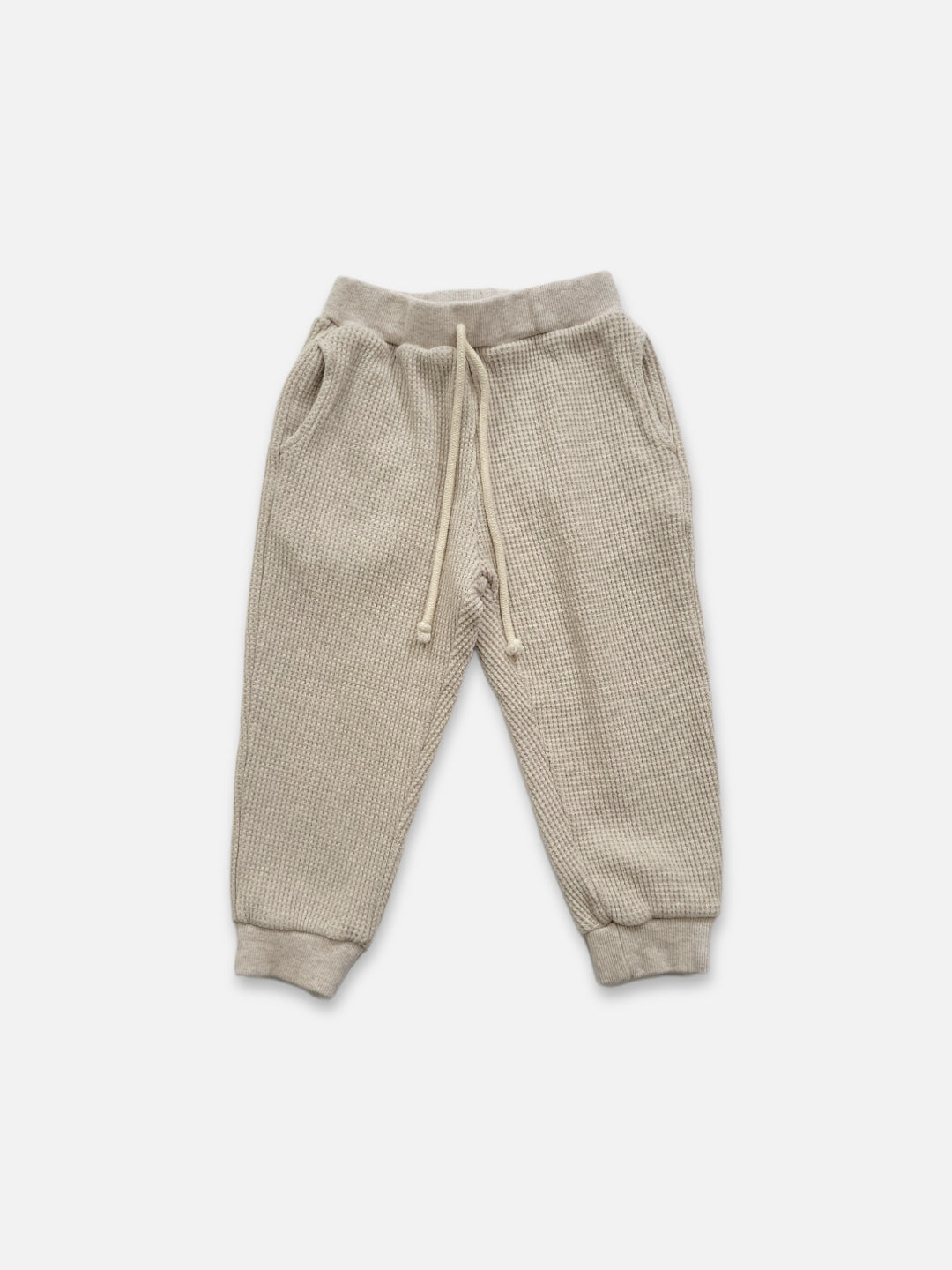 Waffle Jogger Pants |  Oatmeal