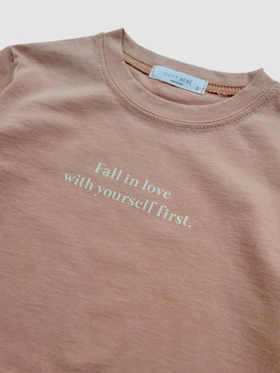 Fall In Love Tee  |  Tuscany Pink