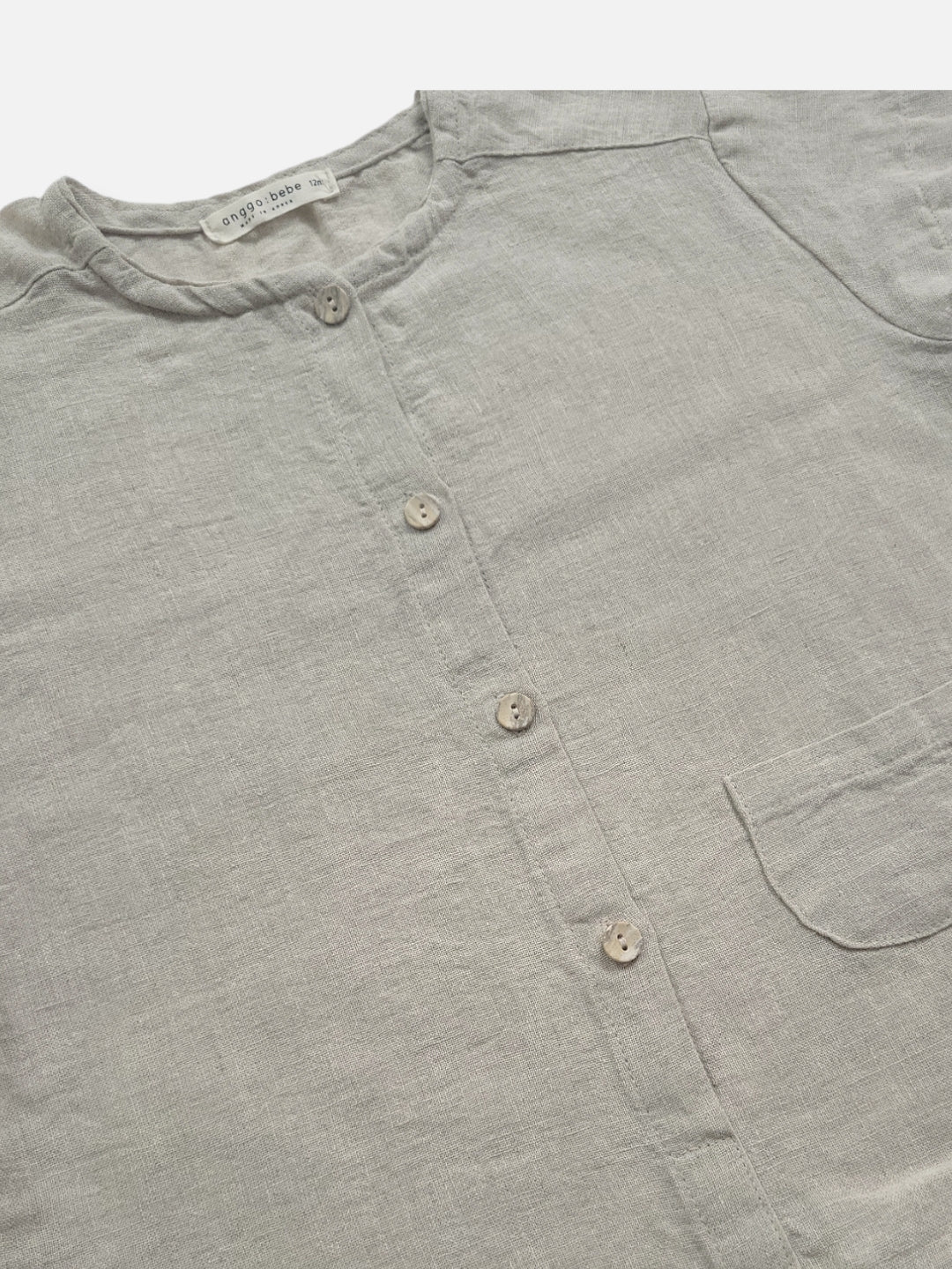 Linen romper │ Oatmeal