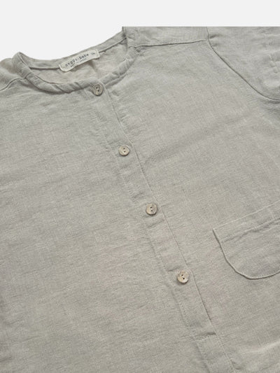 Linen romper │ Oatmeal