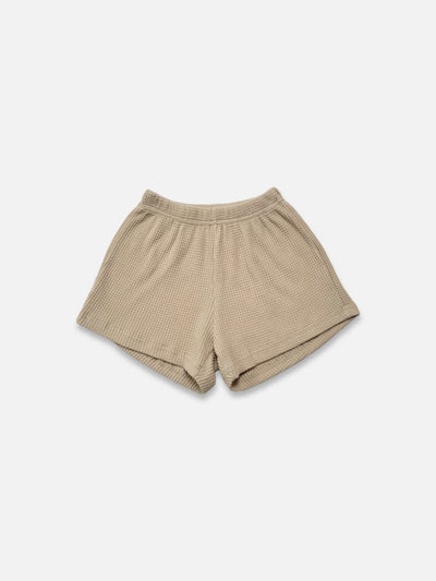 Waffle Cami Set | Beige