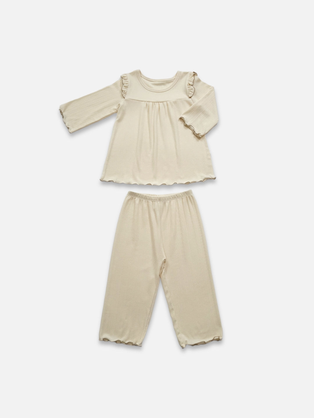 Crepe Easywear Set  |  Cream