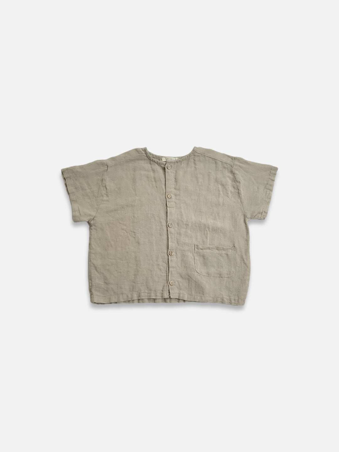 Linen Shortie Set | Oatmeal