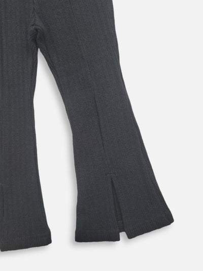 Ellis Ribbed Pants  |  Black