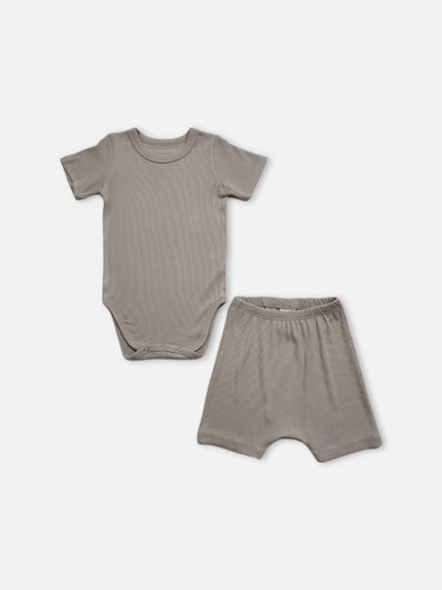 Cool Bodysuit Set │ Dove Gray