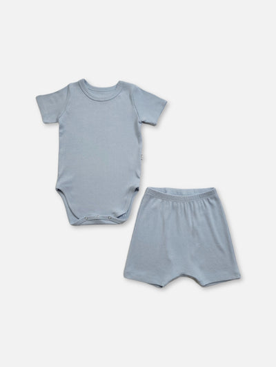Cool Bodysuit Set │ Pale Blue