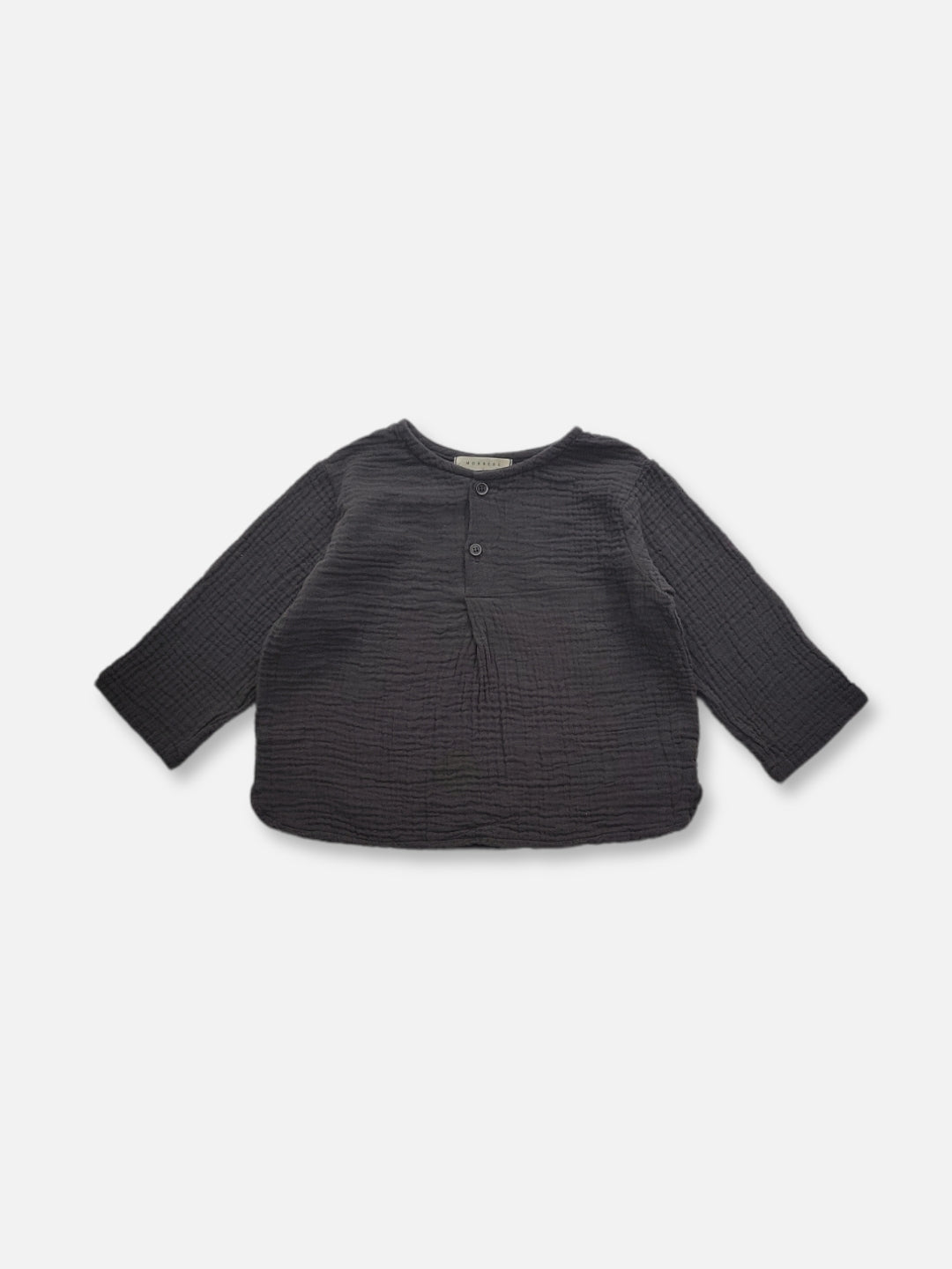 Cotton Gauze Shirt  |  Charcoal