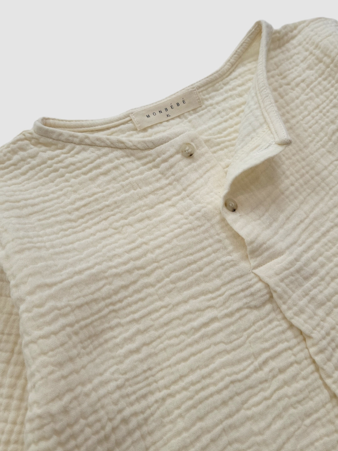 Cotton Gauze Shirt  |  Cream