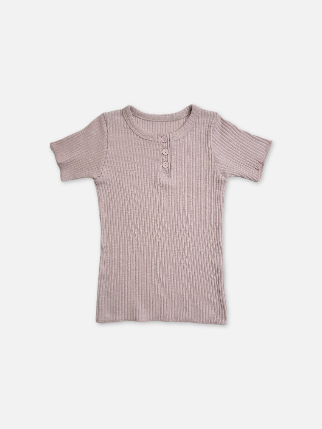 Ribbed Easywear Set | Pale Pink