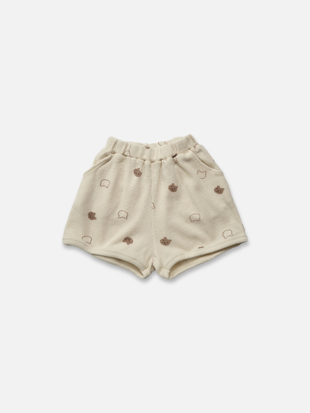 Gender Neutral Babybear Shortie Set | Cream