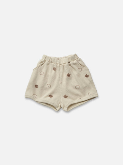 Gender Neutral Babybear Shortie Set | Cream